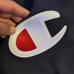 #Champion #BigPatch #Tee #Size M #LikeNew
